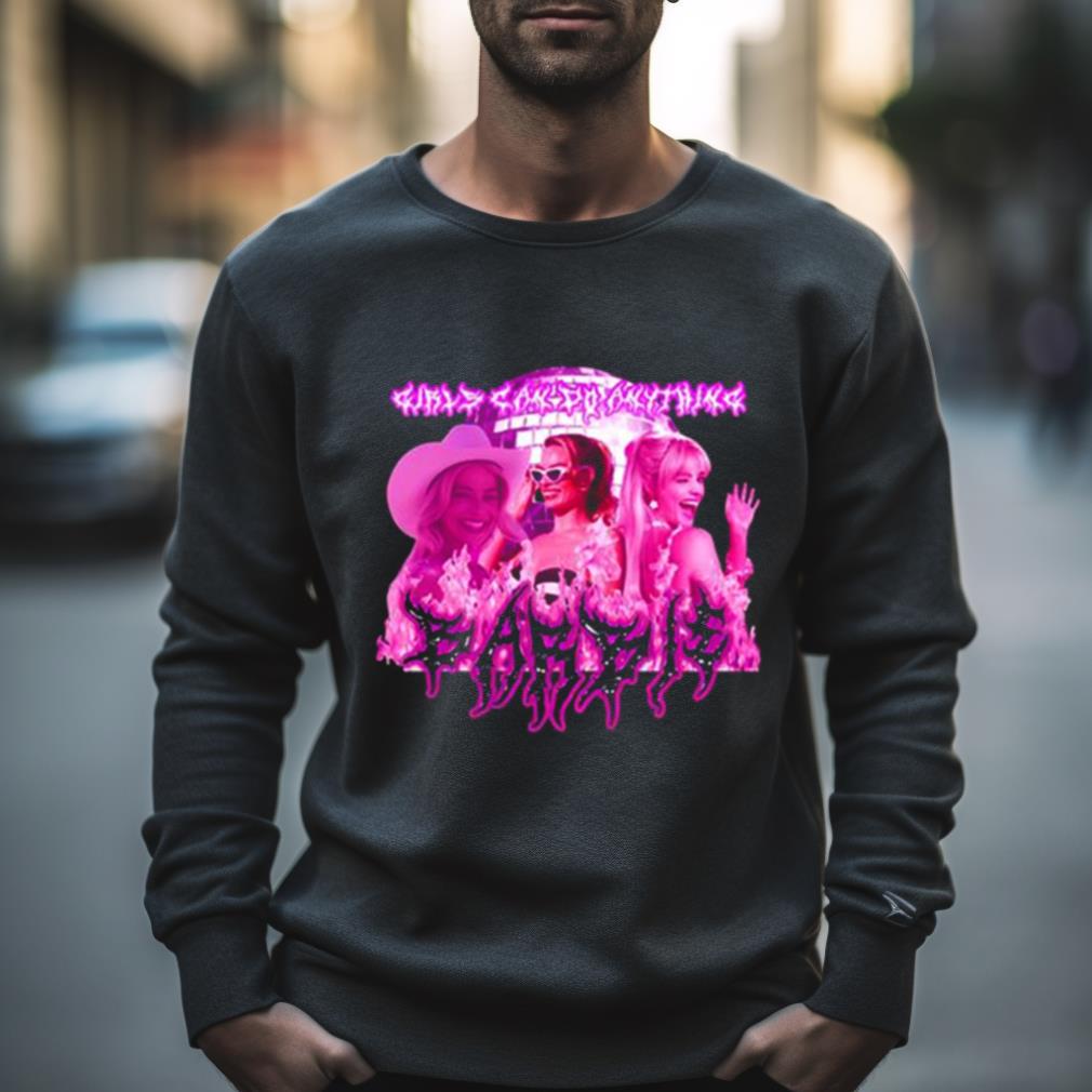 Sadstreet Margot Robbie Barbie Girls Can Do Anything Shirt Sadstreet Margot Robbie Barbie Girls Can Do Anything Shirt