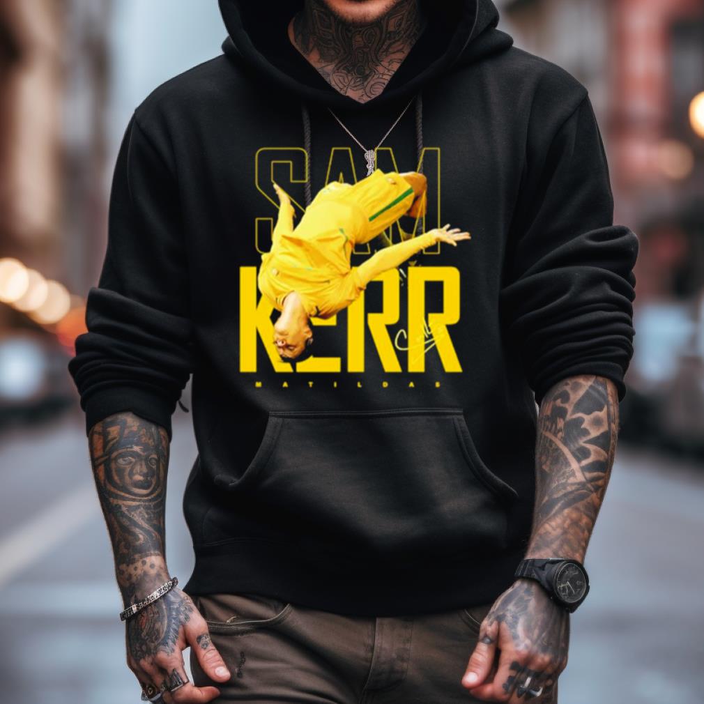 Sam Kerr Football Matildas Signature Shirt Sam Kerr Football Matildas Signature Shirt