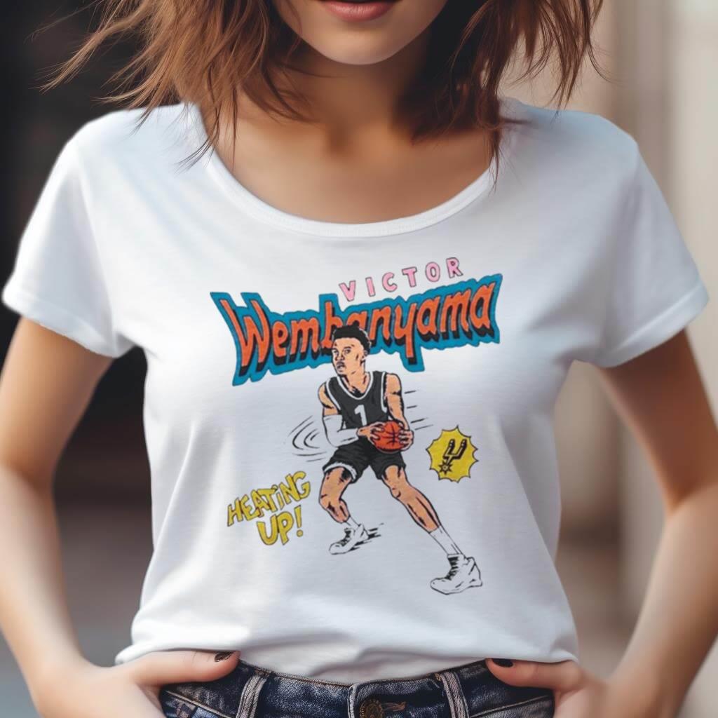 San Antonio Spurs Comic Book Victor Wembanyama Shirt