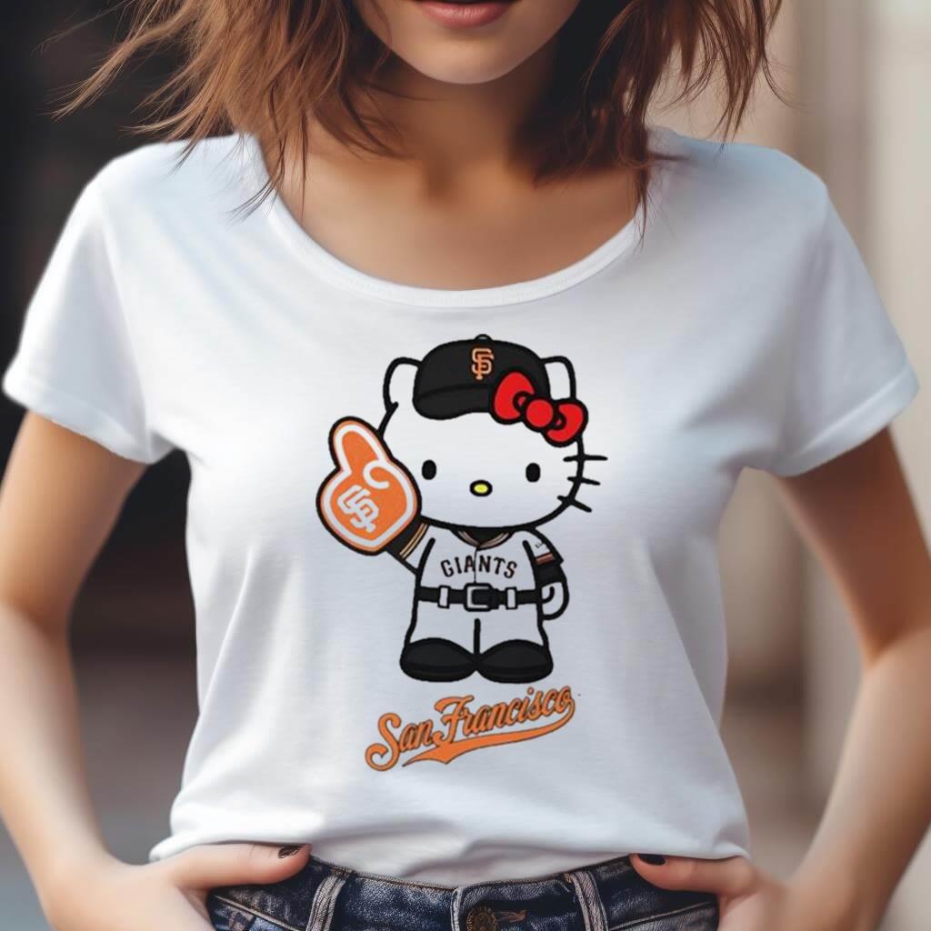 San Francisco Giants Hello Kitty 2023 Shirt Hersmiles