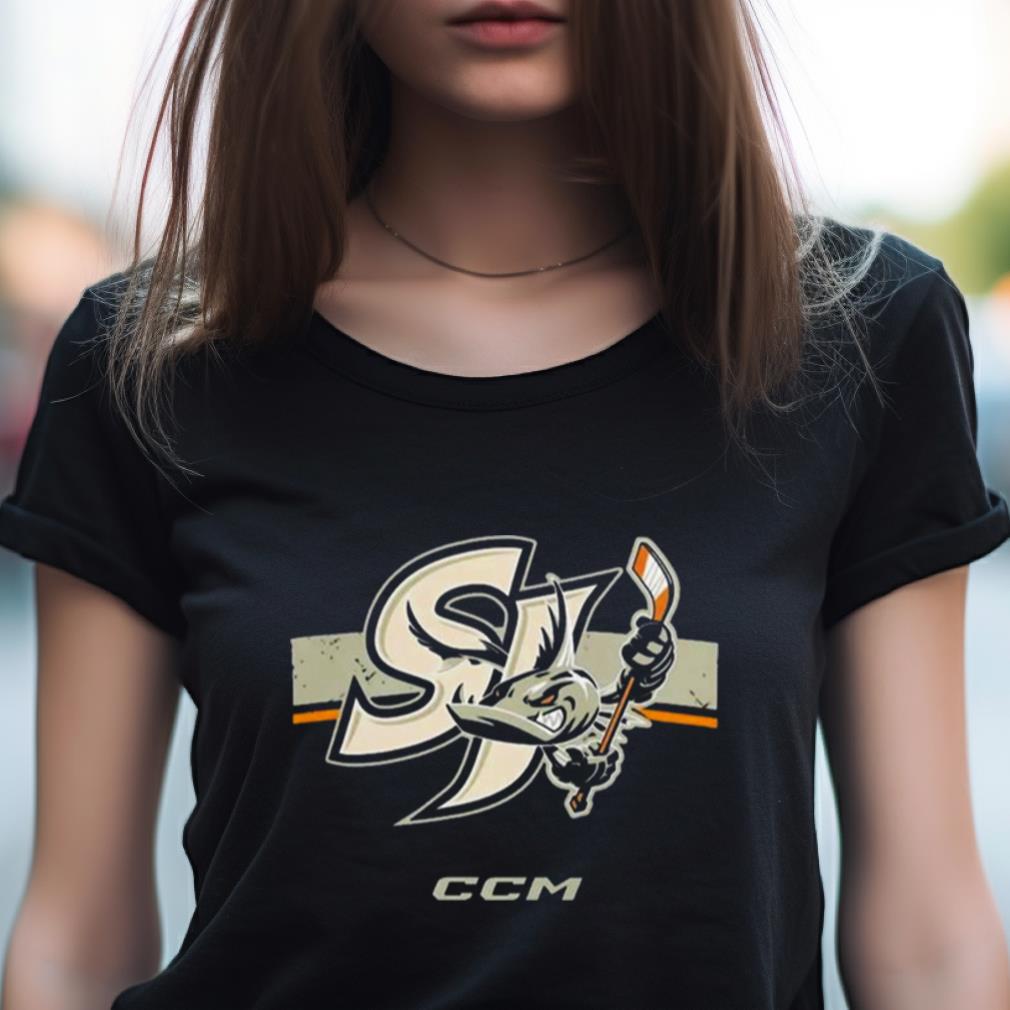 San Jose Barracuda Ccm Logo Black Shirt San Jose Barracuda Ccm Logo Black Shirt
