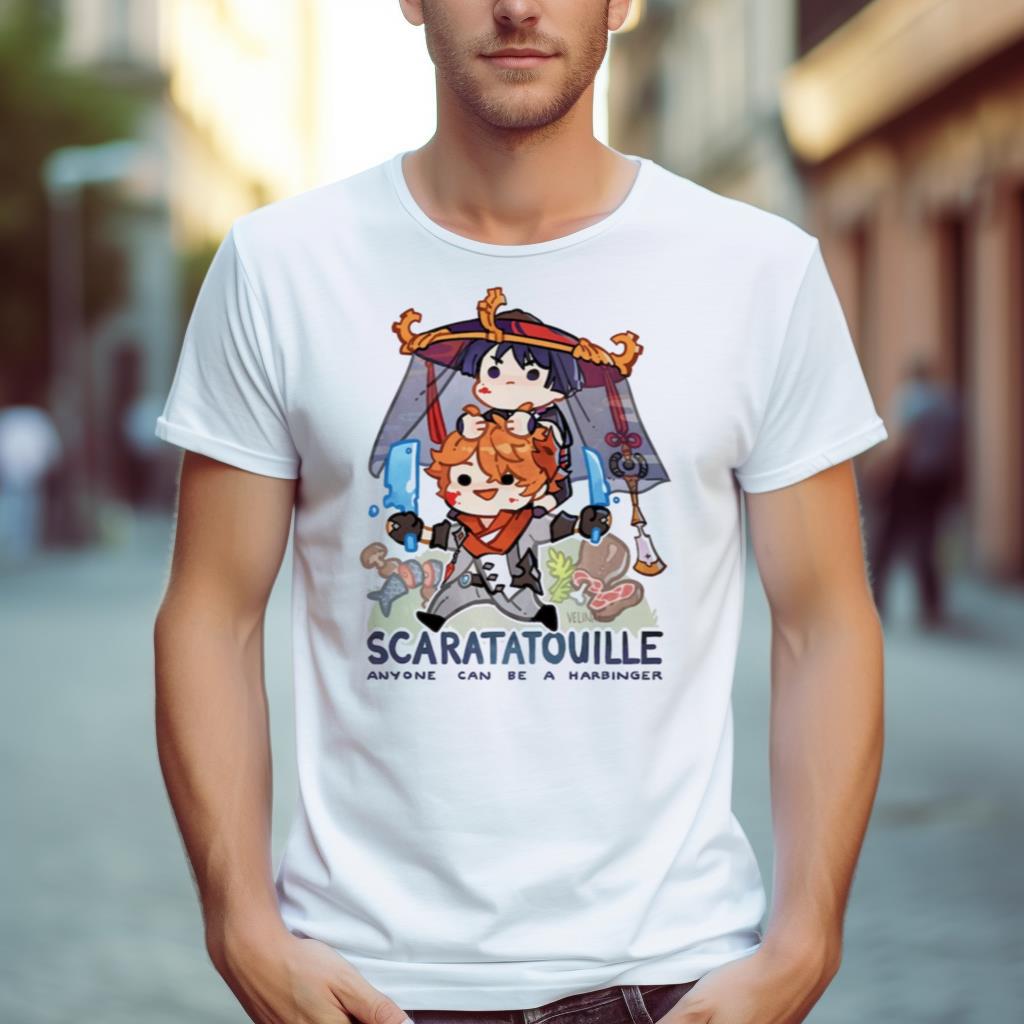 Scaratatouille Anyone Can Be A Harbinger Art Design T Shirt