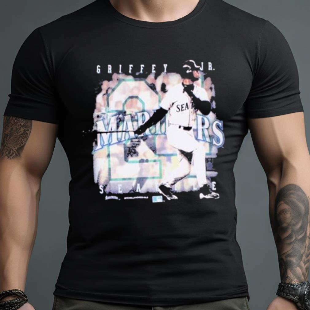 Seattle Mariners Ken Griffey Jr Photo Shirt