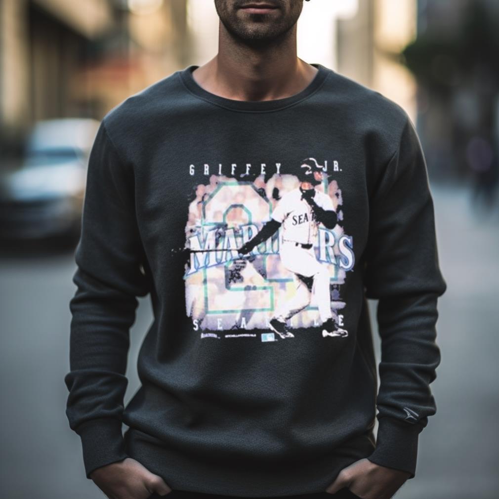 Seattle Mariners Ken Griffey Jr Photo Shirt