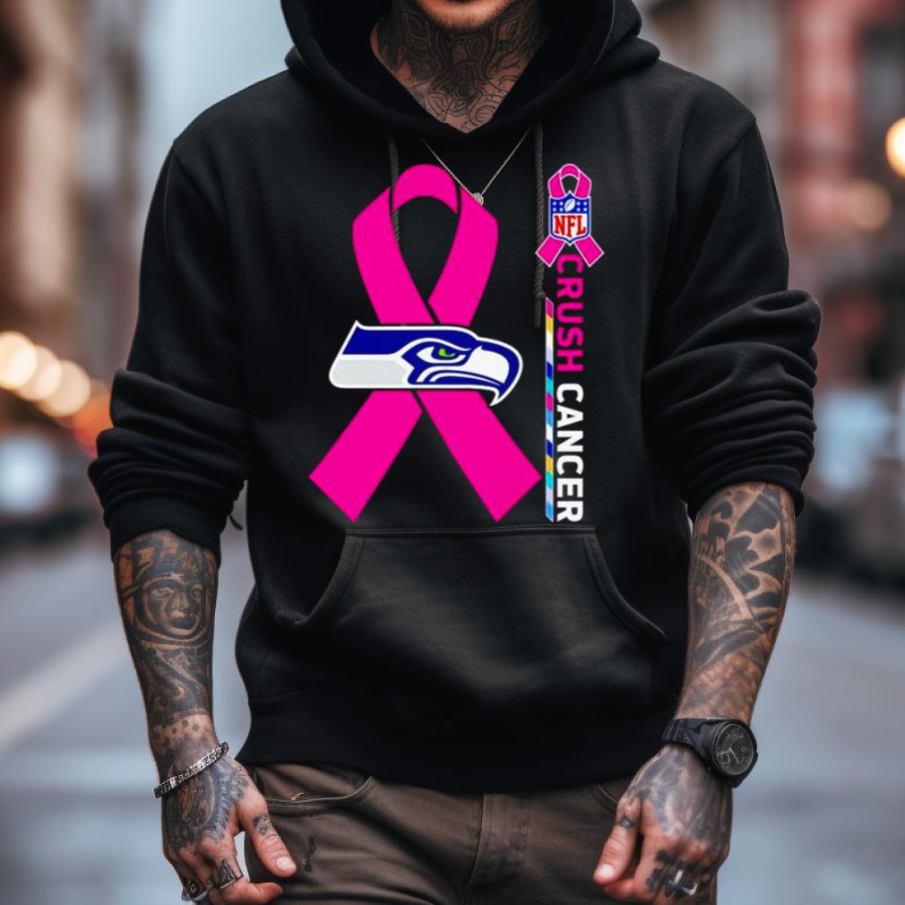 Seattle Seahawks Nfl Crush Cancer Shirt Seattle Seahawks Nfl Crush Cancer Shirt