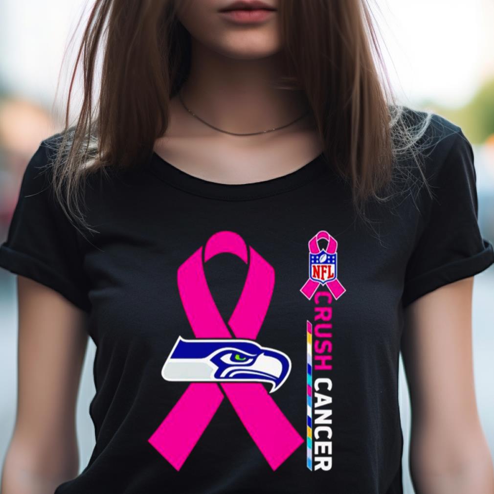 Seattle Seahawks Nfl Crush Cancer Shirt Seattle Seahawks Nfl Crush Cancer Shirt