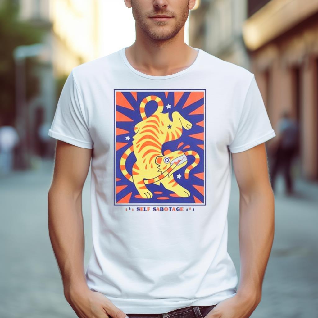 Self Sabotage Orange Colorway Shirt