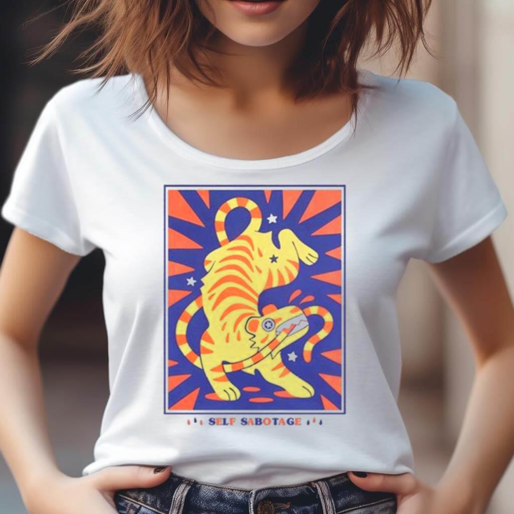 Self Sabotage Orange Colorway Shirt Self Sabotage Orange Colorway Shirt