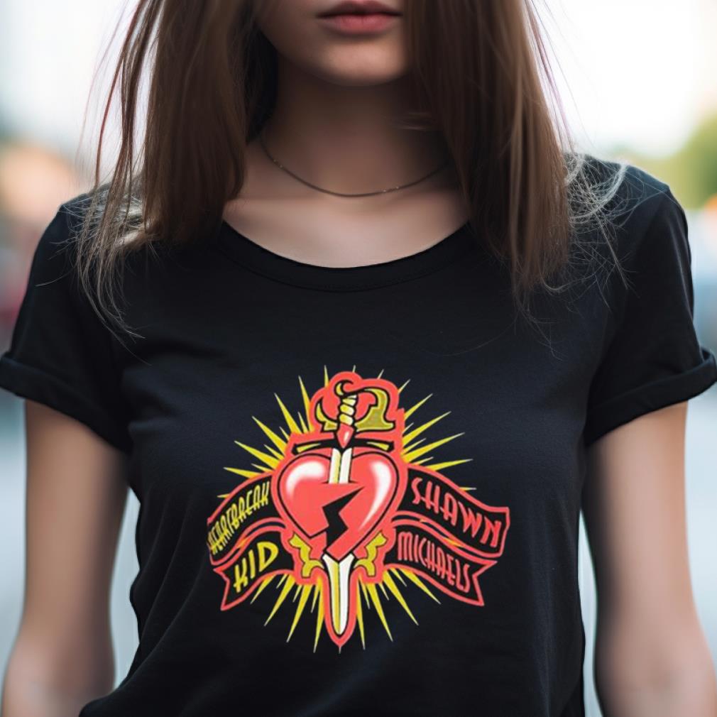 Shawn Michaels Heart Dagger Logo T Shirt Shawn Michaels Heart Dagger Logo T Shirt