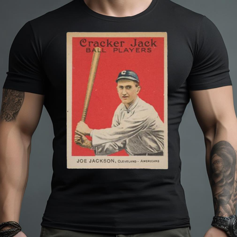 Shoeless Joe Jackson 191Women’s Shirt Cracker Jack Baseball Shirt