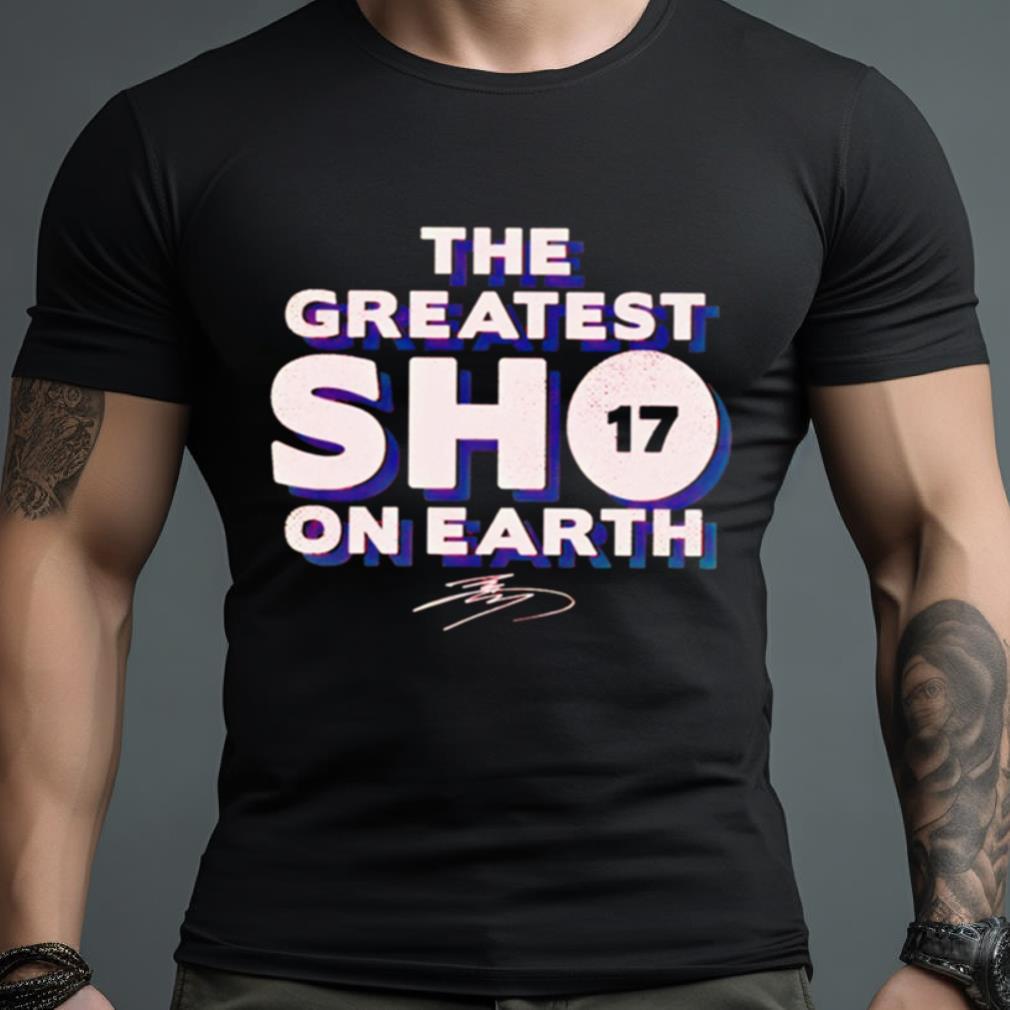 Official Shohei Ohtani The Greatest Shohei On Earth Signature T-Shirt,  hoodie, sweater, long sleeve and tank top