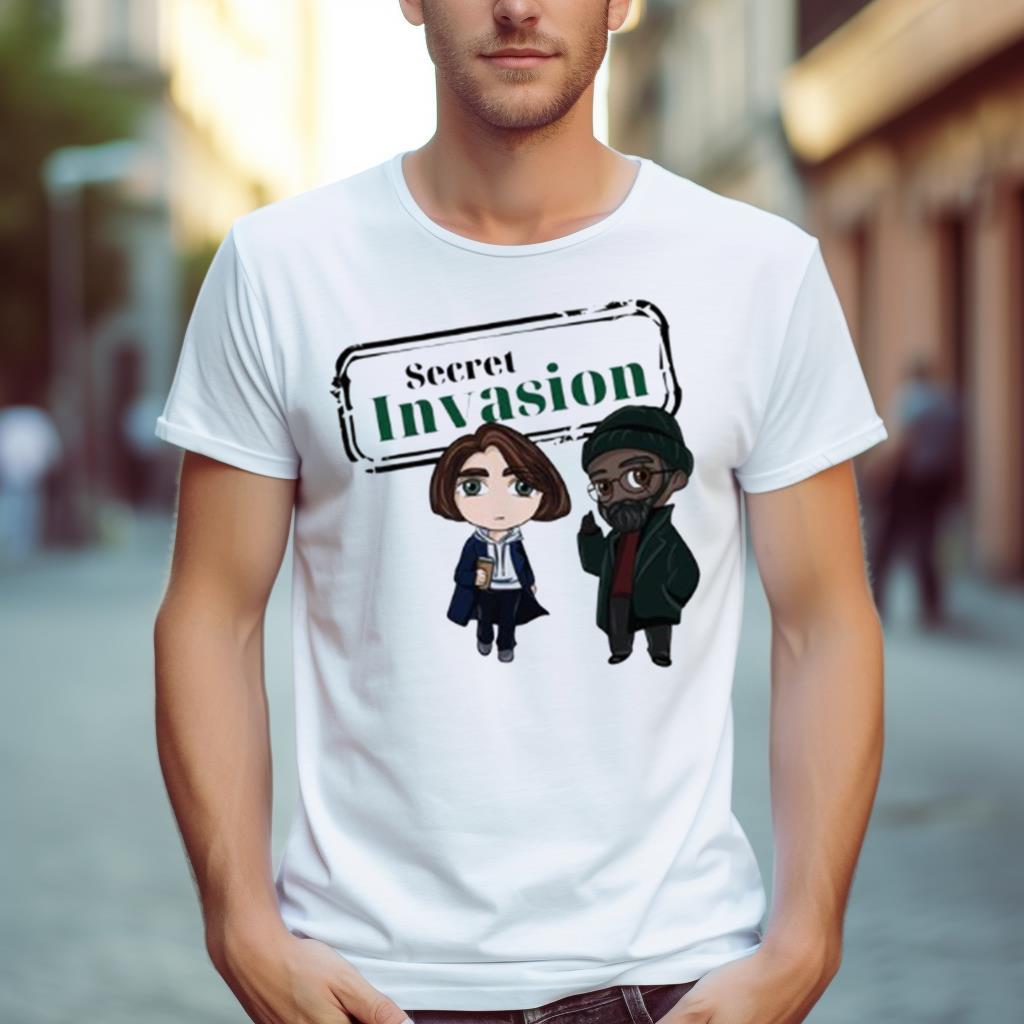 Si Nick Fury And Maria Secret Invasion Shirt