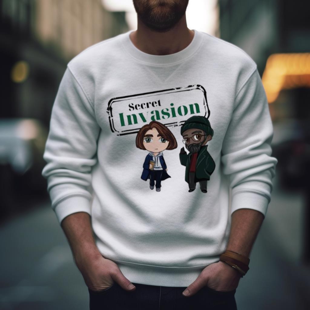 Si Nick Fury And Maria Secret Invasion Shirt