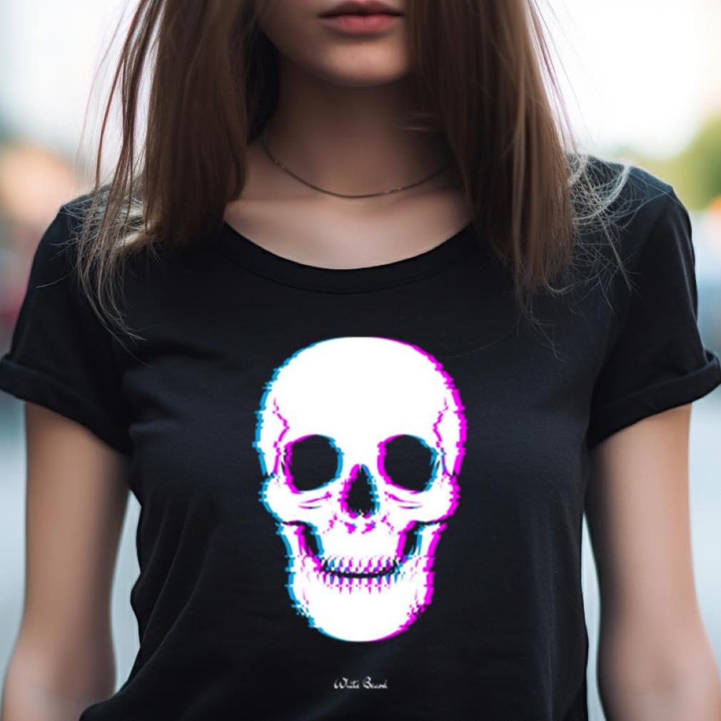 Skull Aesthetic Glitch Art Shirt Skull Aesthetic Glitch Art Shirt