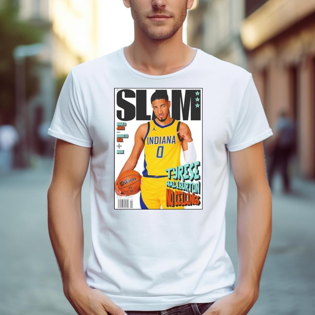 Slam Tyrese Haliburton No Ceilings Shirt