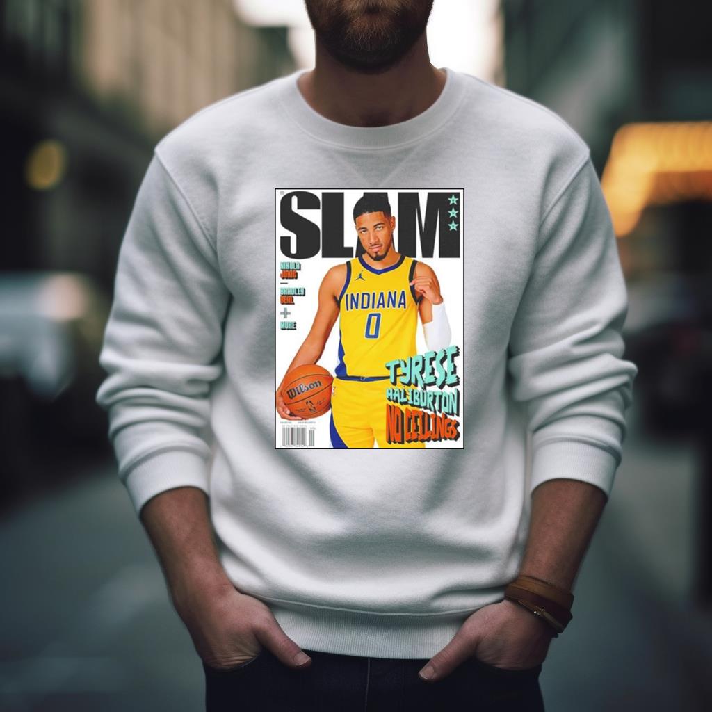 Slam Tyrese Haliburton No Ceilings Shirt