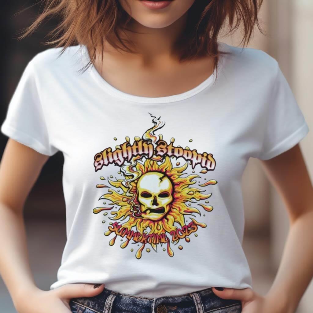 Slightly Stoopid Skull 2023 Tour Shirt