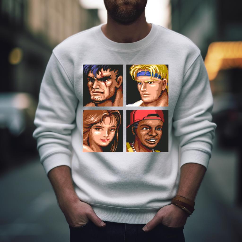 Sor2 Portraits Double Dragon Shirt