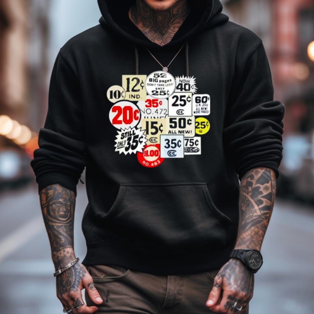 Soundfx Comic Prices Shirt Soundfx Comic Prices Shirt