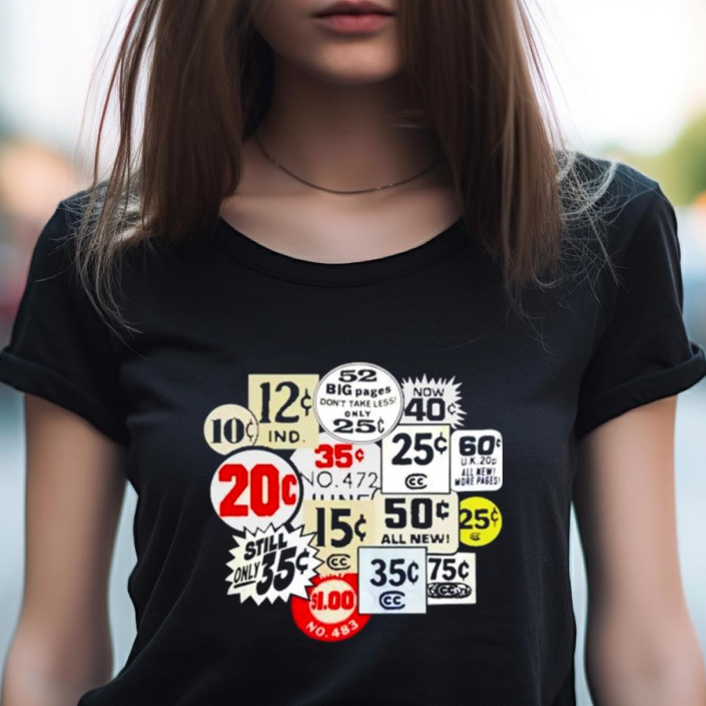 Soundfx Comic Prices Shirt Soundfx Comic Prices Shirt