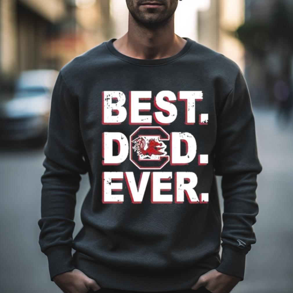 South Carolina Gamecocks Best Dad Ever Logo Shirt