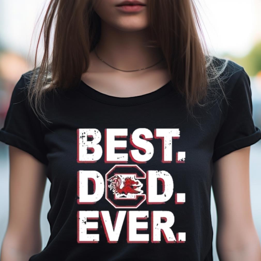 South Carolina Gamecocks Best Dad Ever Logo Shirt South Carolina Gamecocks Best Dad Ever Logo Shirt