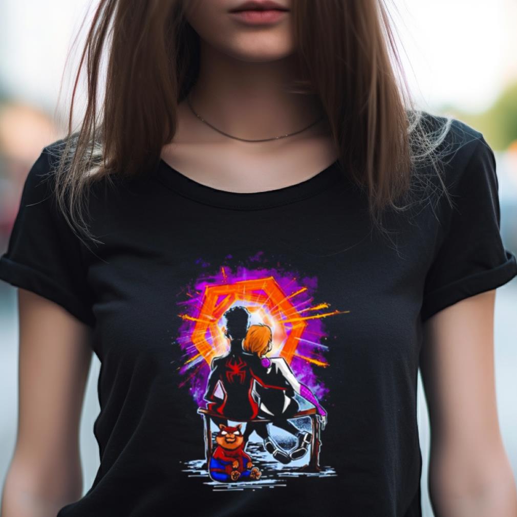 Spiders Gazing At The Moon Spider Man Shirt Spiders Gazing At The Moon Spider Man Shirt