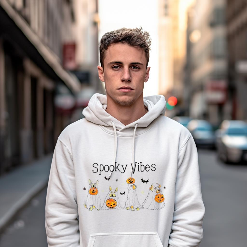 Spooky Vibes Ghost Dogs Shirt Spooky Vibes Ghost Dogs Shirt