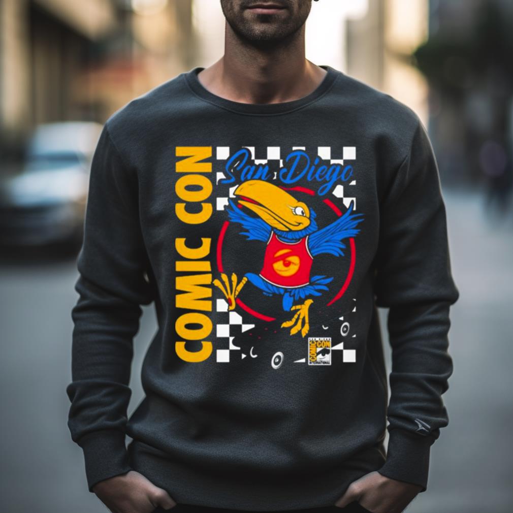Sportiqe Black 2023 San Diego Comic Con Comfy Tri Blend T Shirt