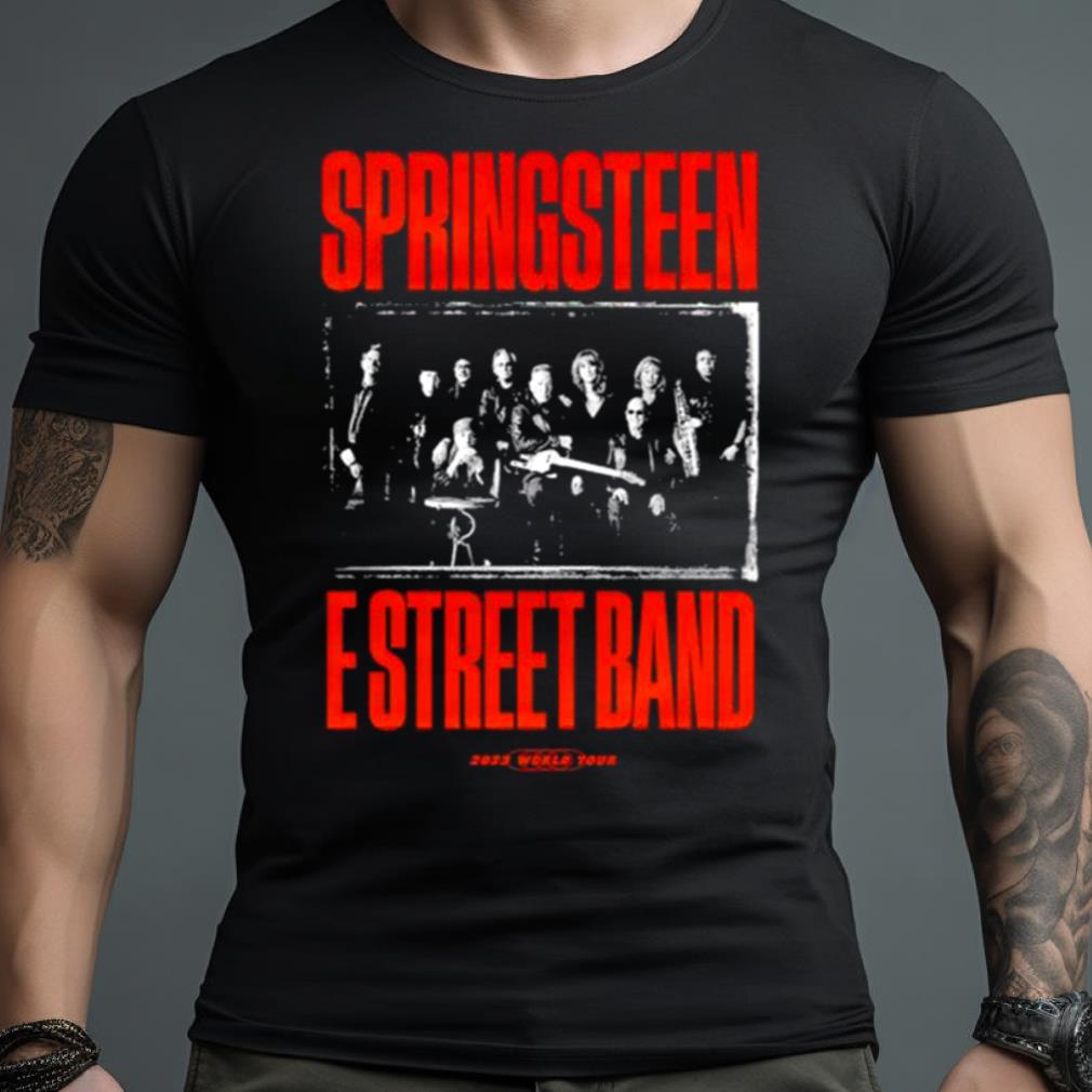 Springsteen And E Street Band 2023 World Tour Photo Shirt