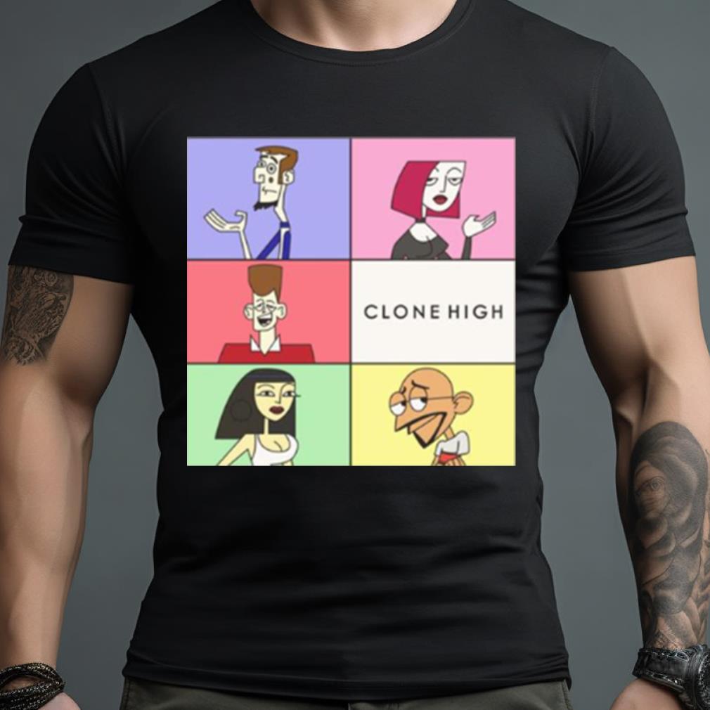 Square Frame Design Clone High Shirt