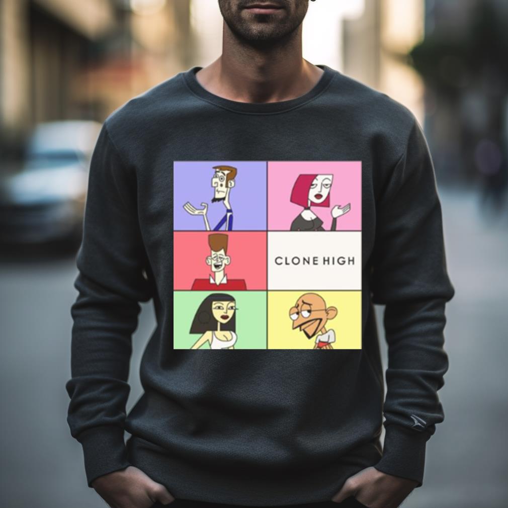 Square Frame Design Clone High Shirt