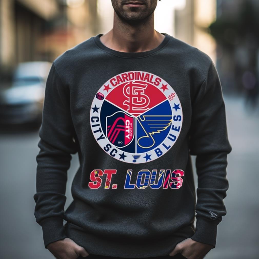 St Louis Cardinals City Sc And Blues 2023 Shirt