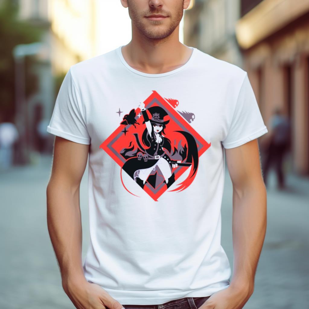 Stain State Red Art Testament Shirt