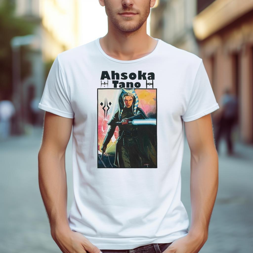 Star Wars Ahsoka Tano Lightsaber Shirt