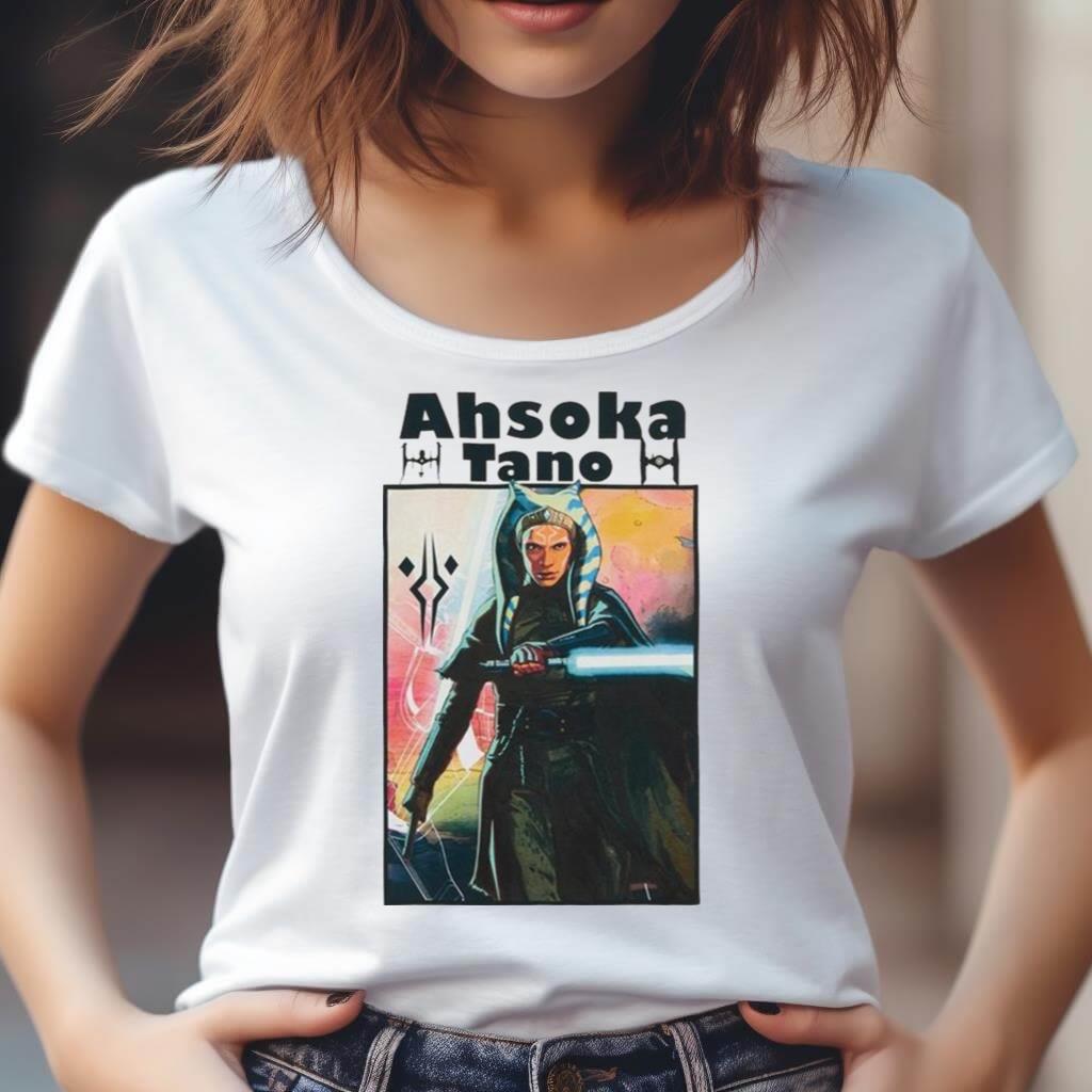 Star Wars Ahsoka Tano Lightsaber Shirt Star Wars Ahsoka Tano Lightsaber Shirt