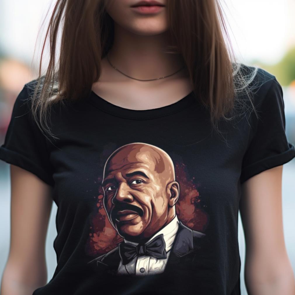 Steve Harvey Geometric Portrait Shirt Steve Harvey Geometric Portrait Shirt