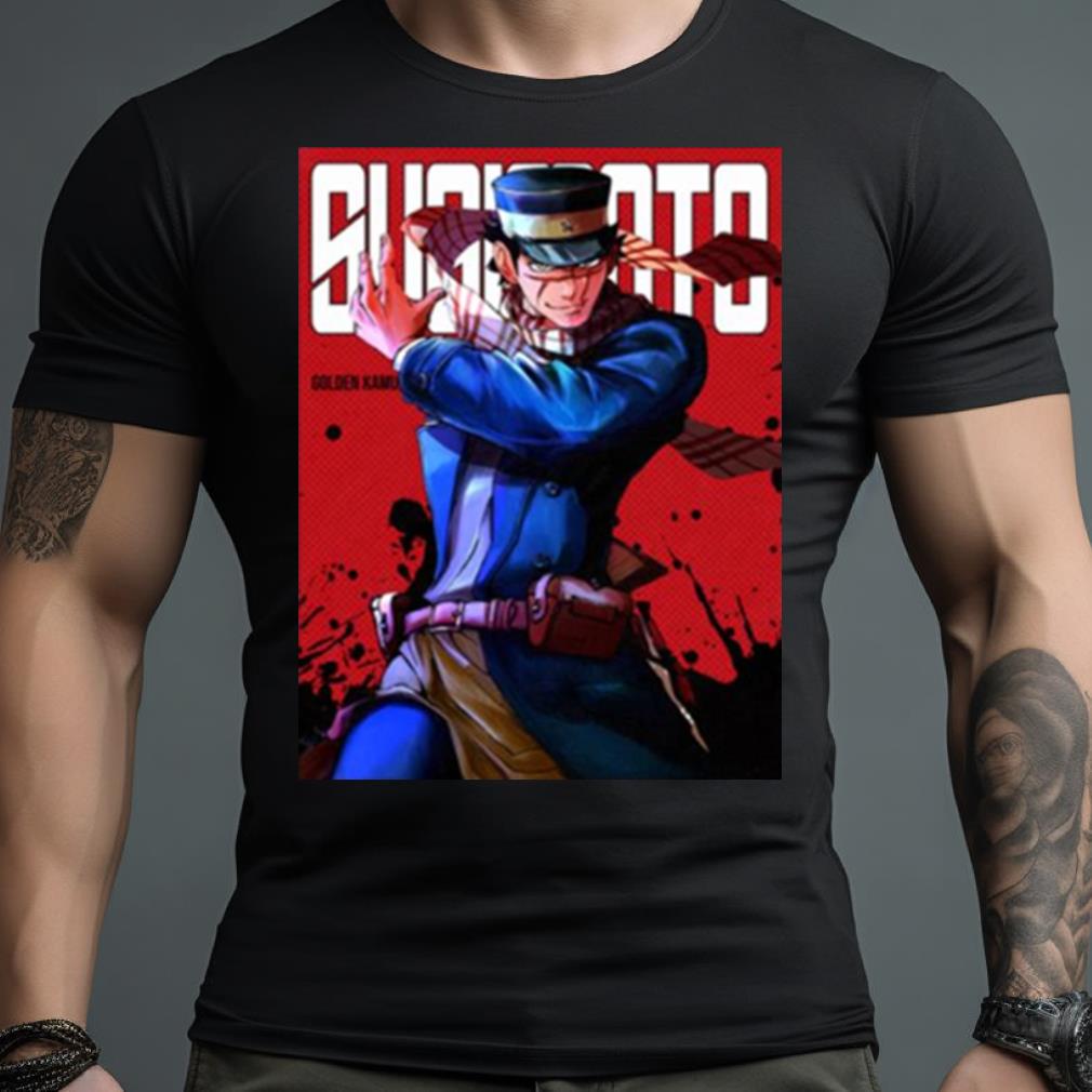 Sugimoto Red Comic Design Shirt