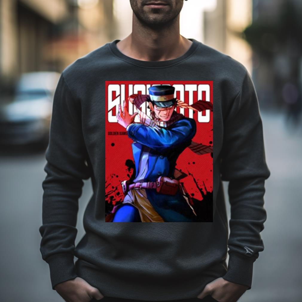Sugimoto Red Comic Design Shirt
