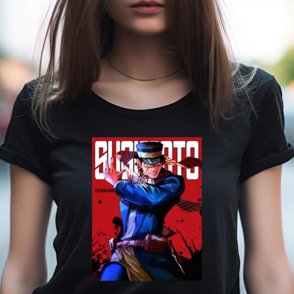 Sugimoto Red Comic Design Shirt Sugimoto Red Comic Design Shirt