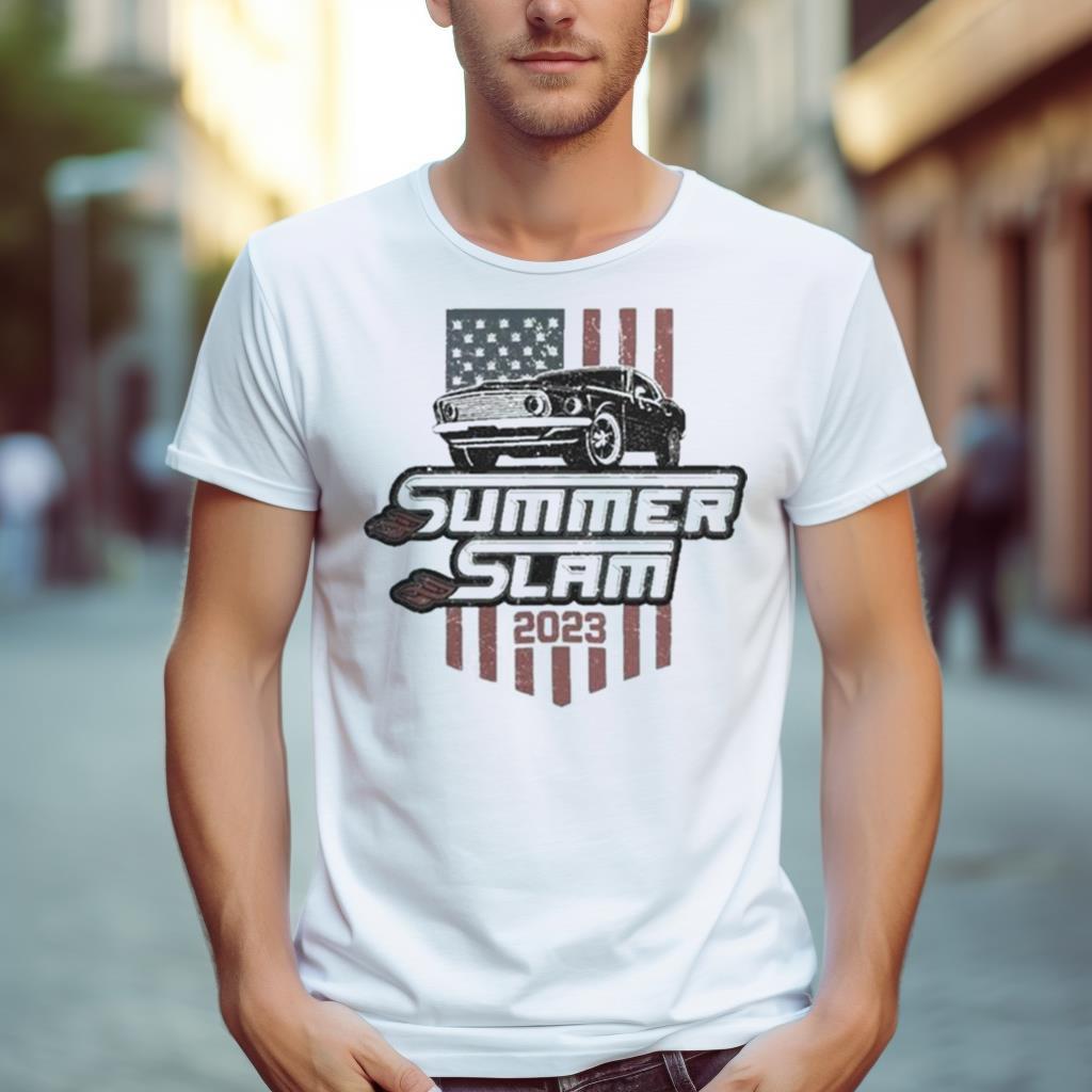 Summerslam 2023 Muscle Car T Shirt