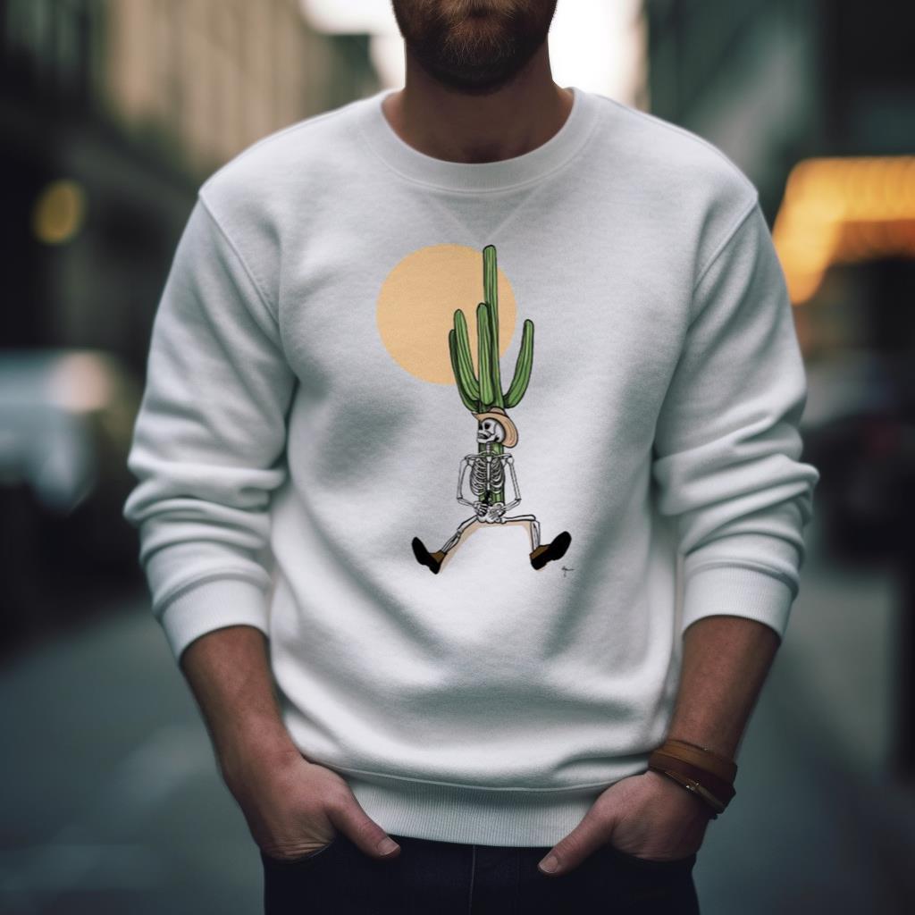 Sunshine Daydream Cactus Skeleton Shirt Sunshine Daydream Cactus Skeleton Shirt