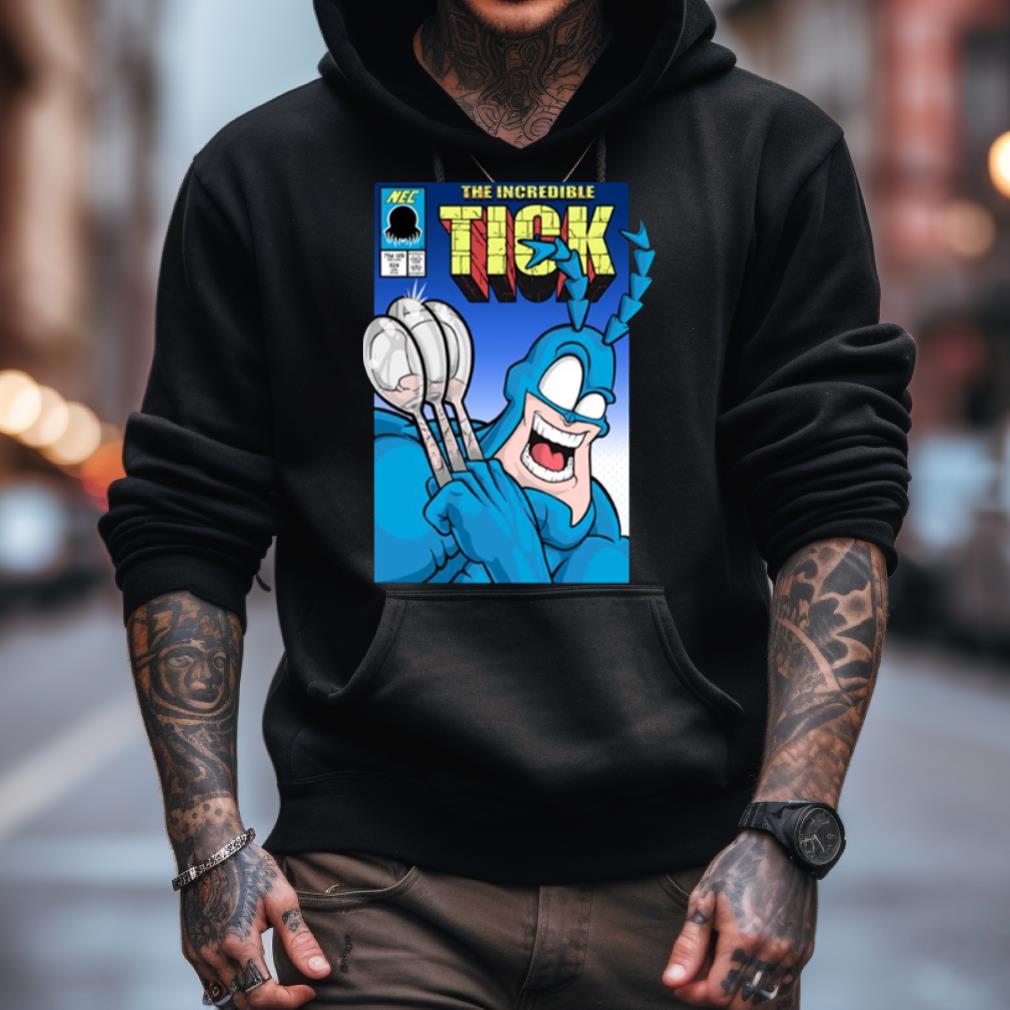 Super Villains Beware Tick Shirt Super Villains Beware Tick Shirt