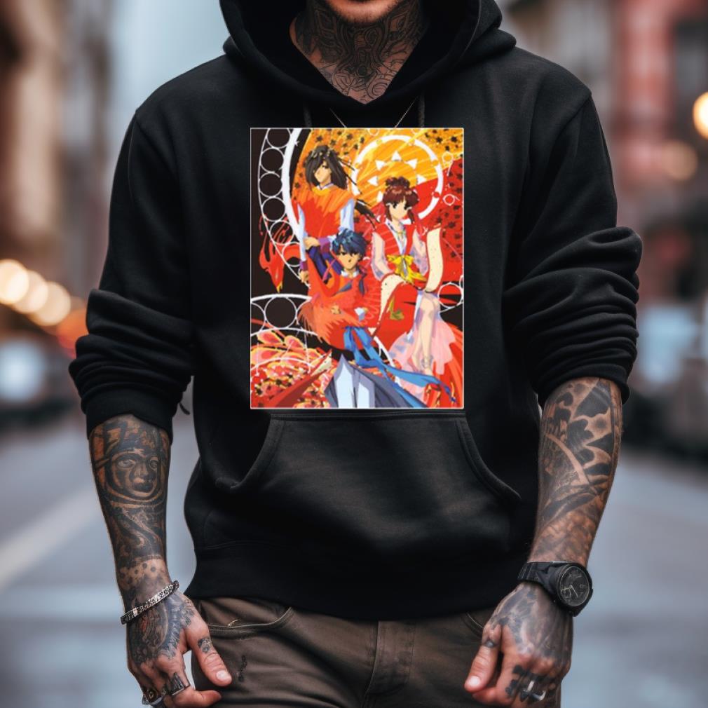 Suzaku Trio Fushigi Yuugi Shirt Suzaku Trio Fushigi Yuugi Shirt