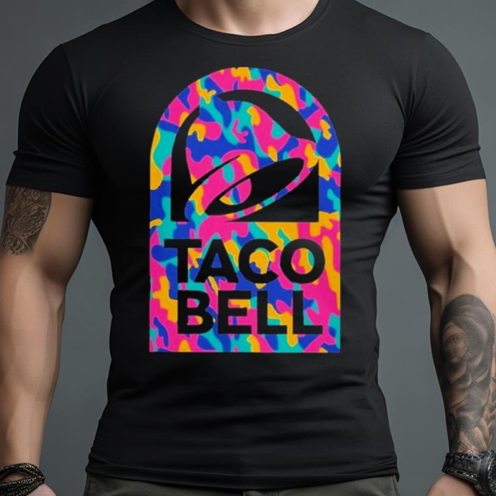 Taco Bell Merch Taco Bell Pattern Logo Shirt