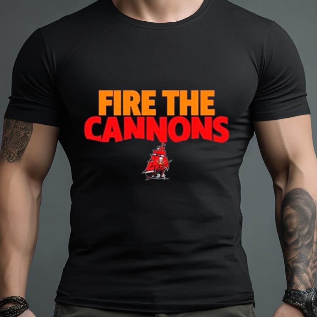 Fire The Cannons Logo Tampa Bay Buccaneers T-shirt, hoodie, sweater, long  sleeve and tank top