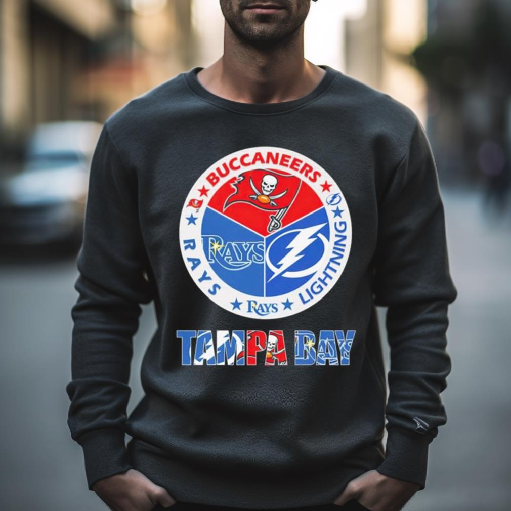 Tampa Bay Rays Buccaneers Lightning Rays Logo Shirt Tampa Bay Rays Buccaneers Lightning Rays Logo Shirt