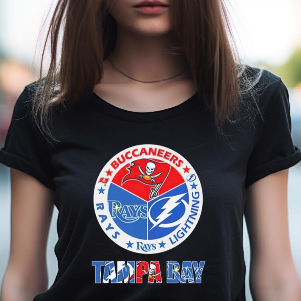 Tampa Bay Rays Buccaneers Lightning Rays Logo Shirt Tampa Bay Rays Buccaneers Lightning Rays Logo Shirt