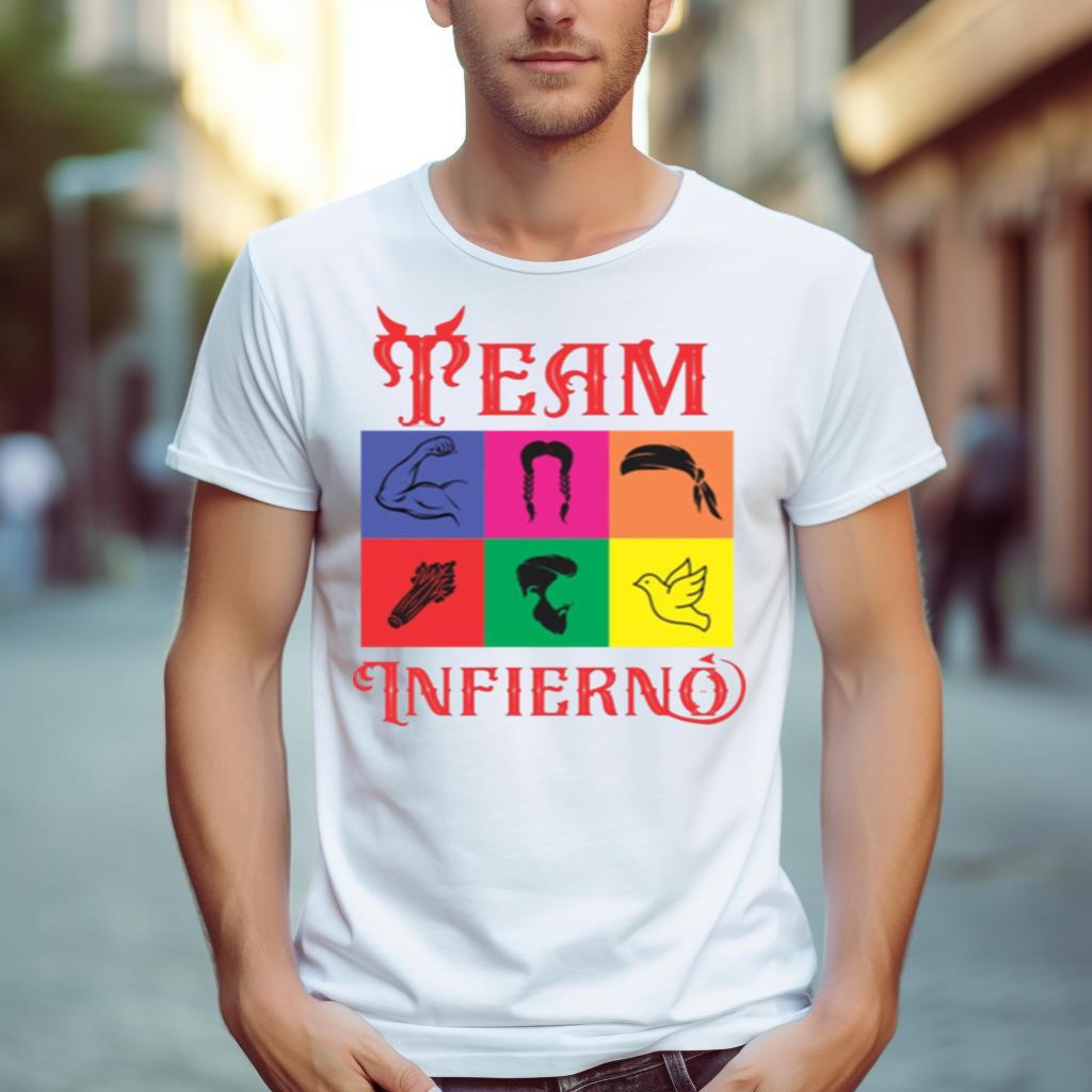 Team Infierno Trend Casa De Los Famosos Wendy Poncho Shirt