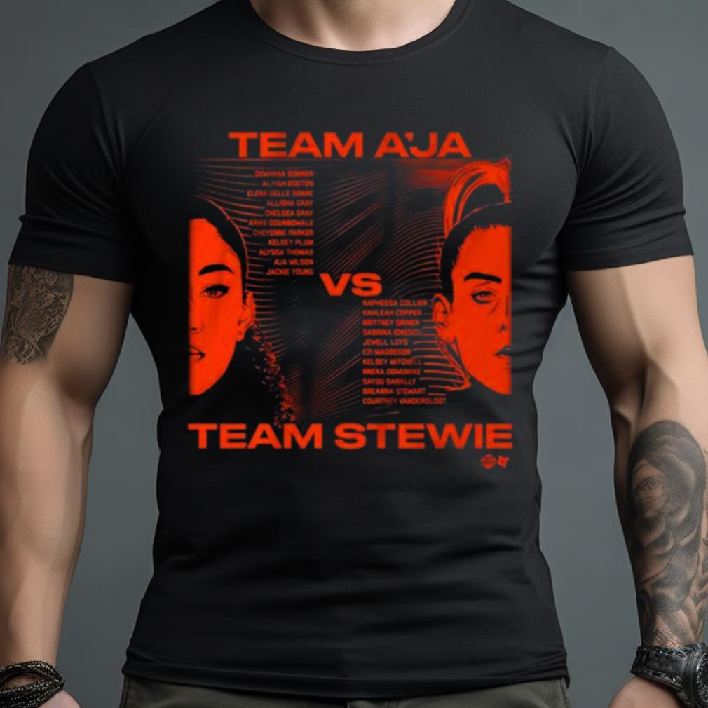 Team Stewie Vs. Team A’Ja 2023 All Star Shirt